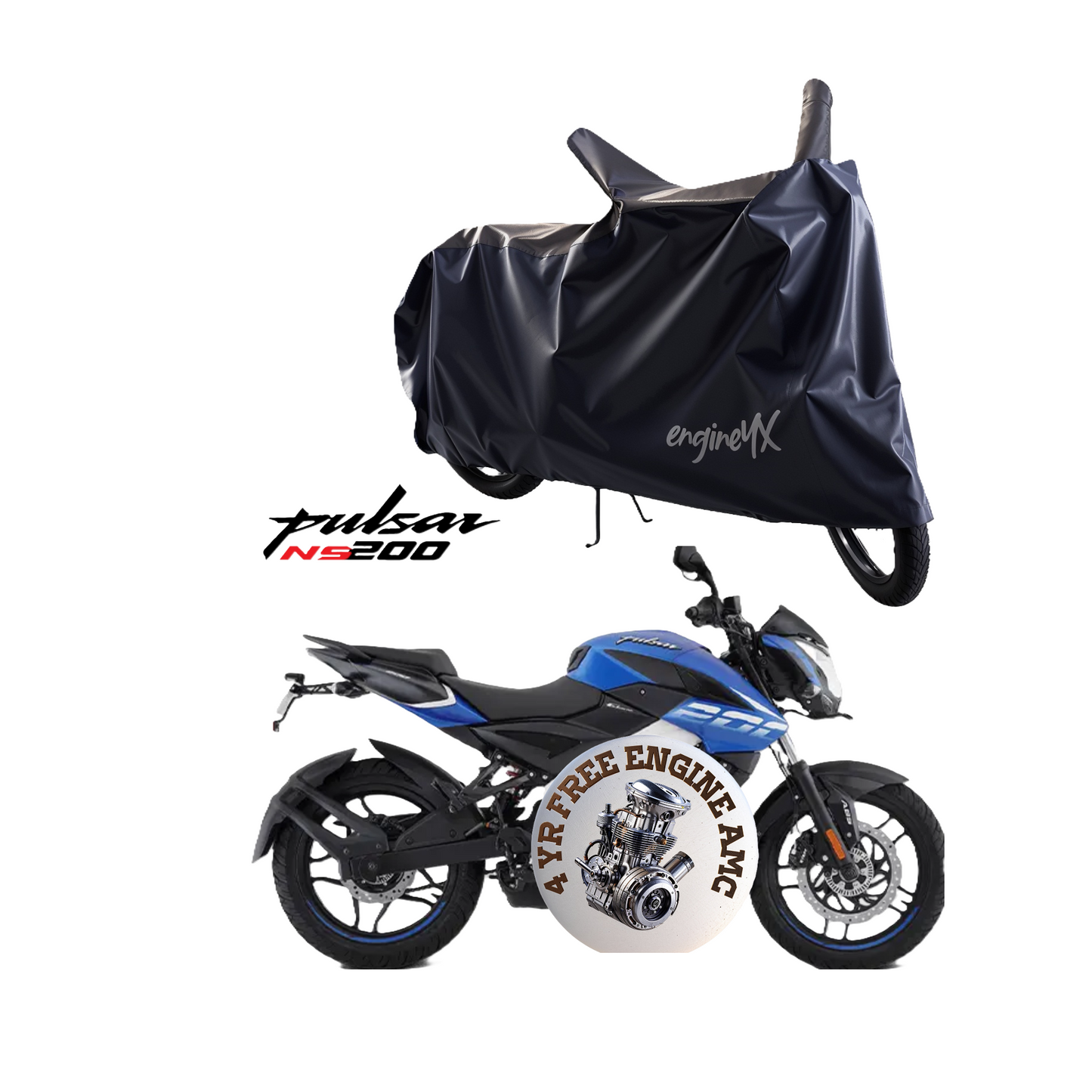 BAJAJ PULSAR NS200  Combo Offer