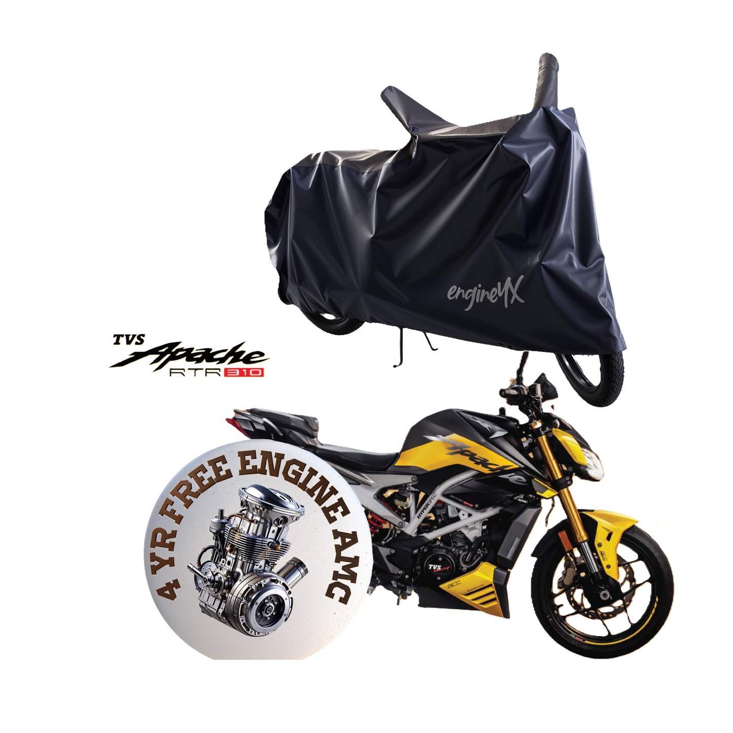 TVS APACHE RTR 310 Combo Offer